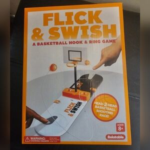 FLICK & SWISH: A Basketball 🏀 Hook & Ring Game